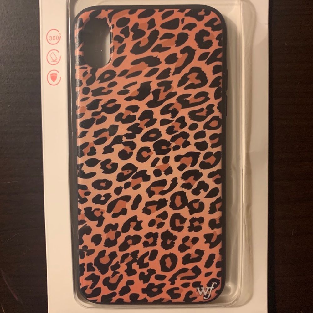 iPhone XR leopard phone case